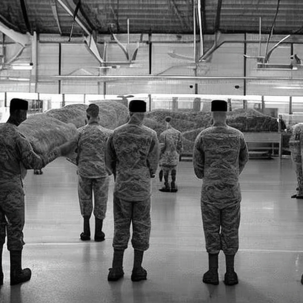 You are currently viewing Where the beef ? Air Force cadets recently battled meat shortage.