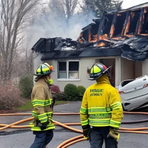 Read more about the article Fire destroys roof of Oakland County home, leaving family heartbroken.