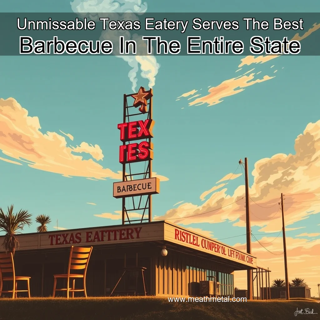 You are currently viewing Unmissable Texas Eatery Serves The Best Barbecue In The Entire State