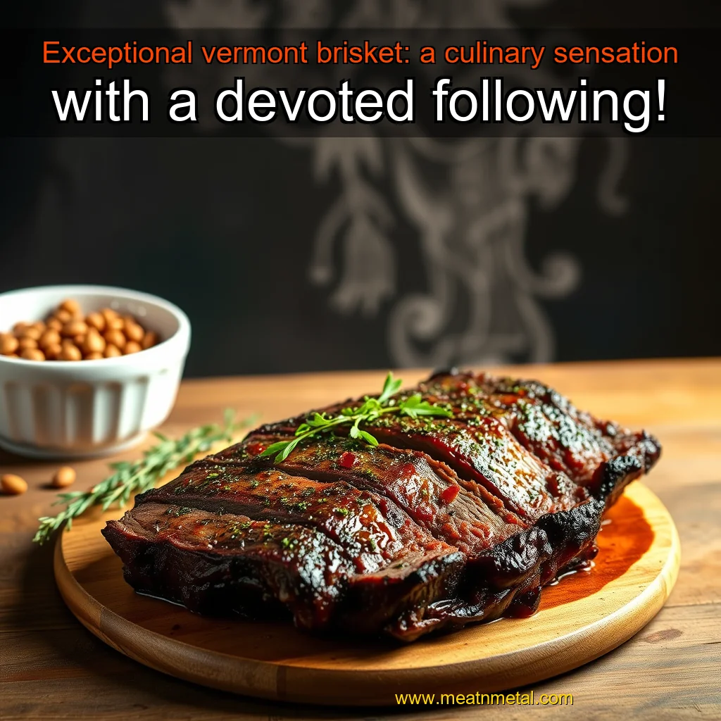 Read more about the article Exceptional vermont brisket: a culinary sensation with a devoted following!