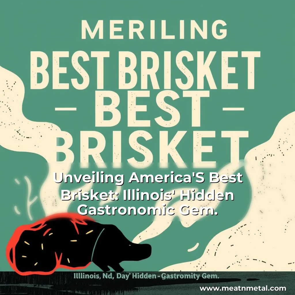 Read more about the article Unveiling America’S Best Brisket: Illinois’ Hidden Gastronomic Gem.