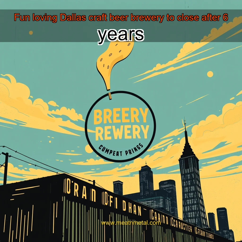 Read more about the article Fun  loving Dallas craft beer brewery to close after 6 years