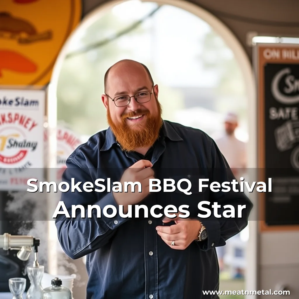 Read more about the article SmokeSlam BBQ Festival Announces Star