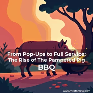 Artistic representation for From Pop-Ups to Full Service: The Rise of The Pampered Pig BBQ