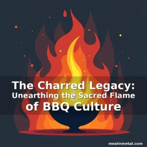 Artistic representation for The Charred Legacy: Unearthing the Sacred Flame of BBQ Culture