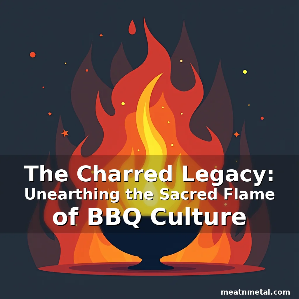 Read more about the article The Charred Legacy: Unearthing the Sacred Flame of BBQ Culture