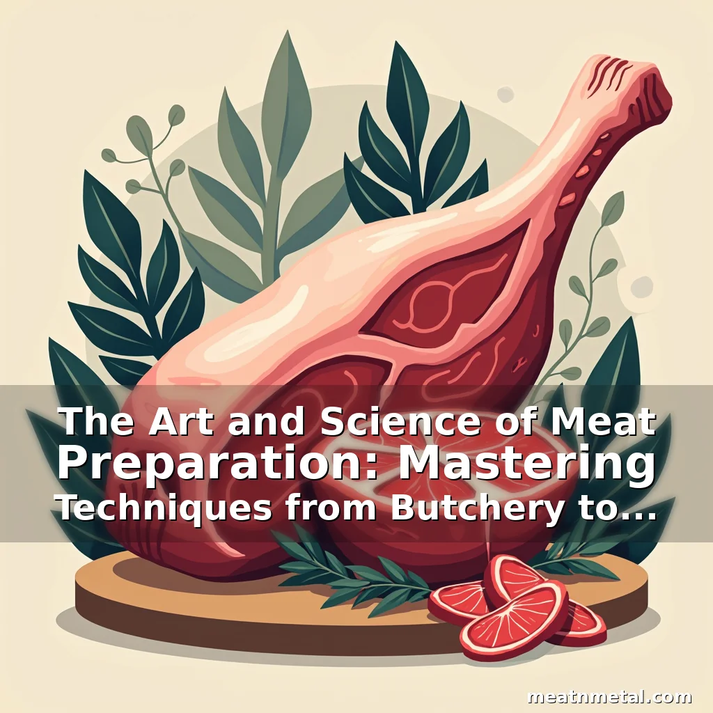 Read more about the article The Art and Science of Meat Preparation: Mastering Techniques from Butchery to BBQ