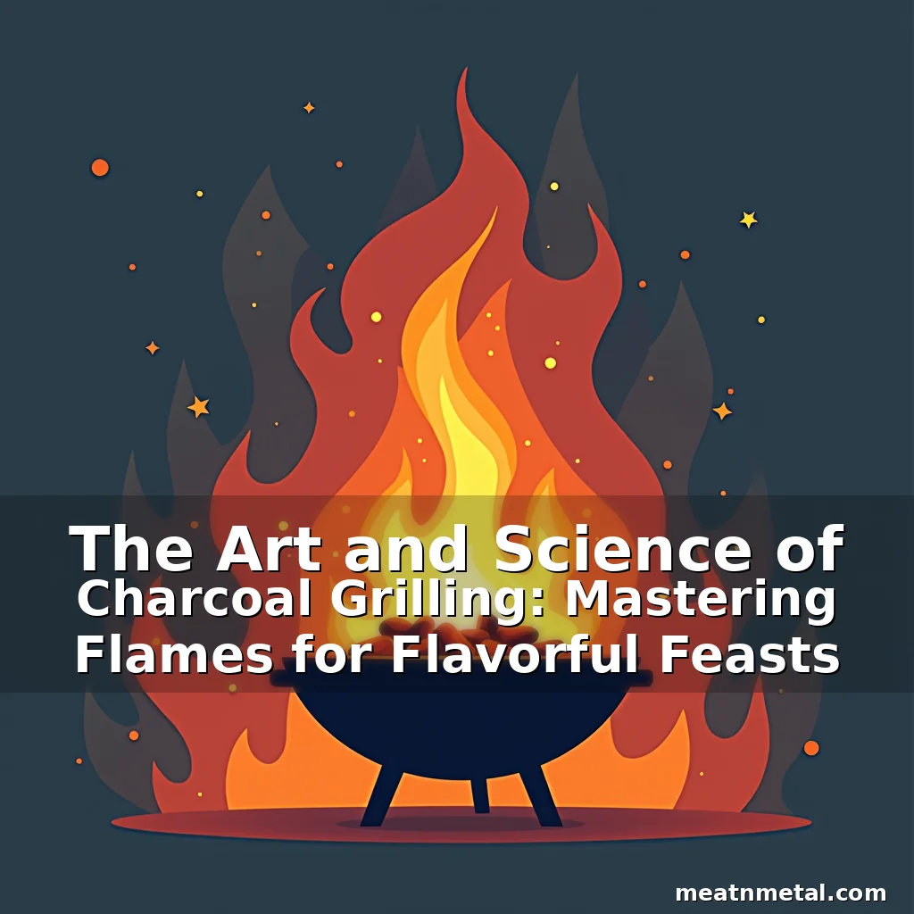 Read more about the article The Art and Science of Charcoal Grilling: Mastering Flames for Flavorful Feasts