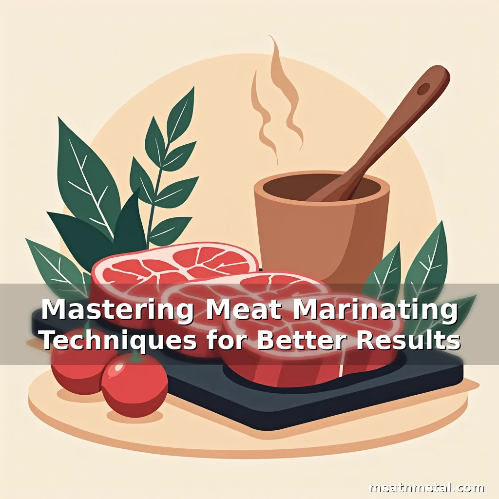 Read more about the article Mastering Meat Marinating Techniques for Better Results