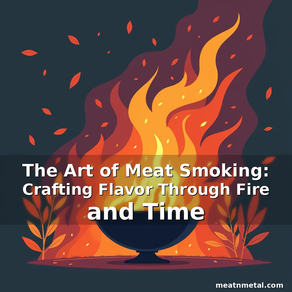 You are currently viewing The Art of Meat Smoking: Crafting Flavor Through Fire and Time