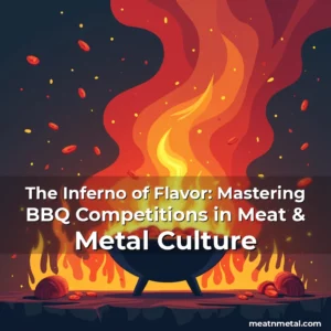 Read more about the article The Inferno of Flavor: Mastering BBQ Competitions in Meat & Metal Culture