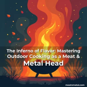 Read more about the article The Inferno of Flavor: Mastering Outdoor Cooking as a Meat & Metal Head