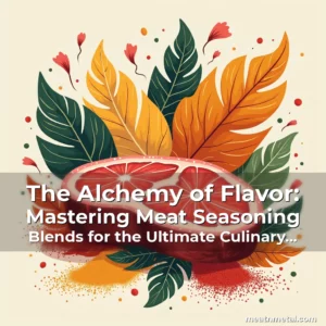 Artistic representation for The Alchemy of Flavor: Mastering Meat Seasoning Blends for the Ultimate Culinary Experience